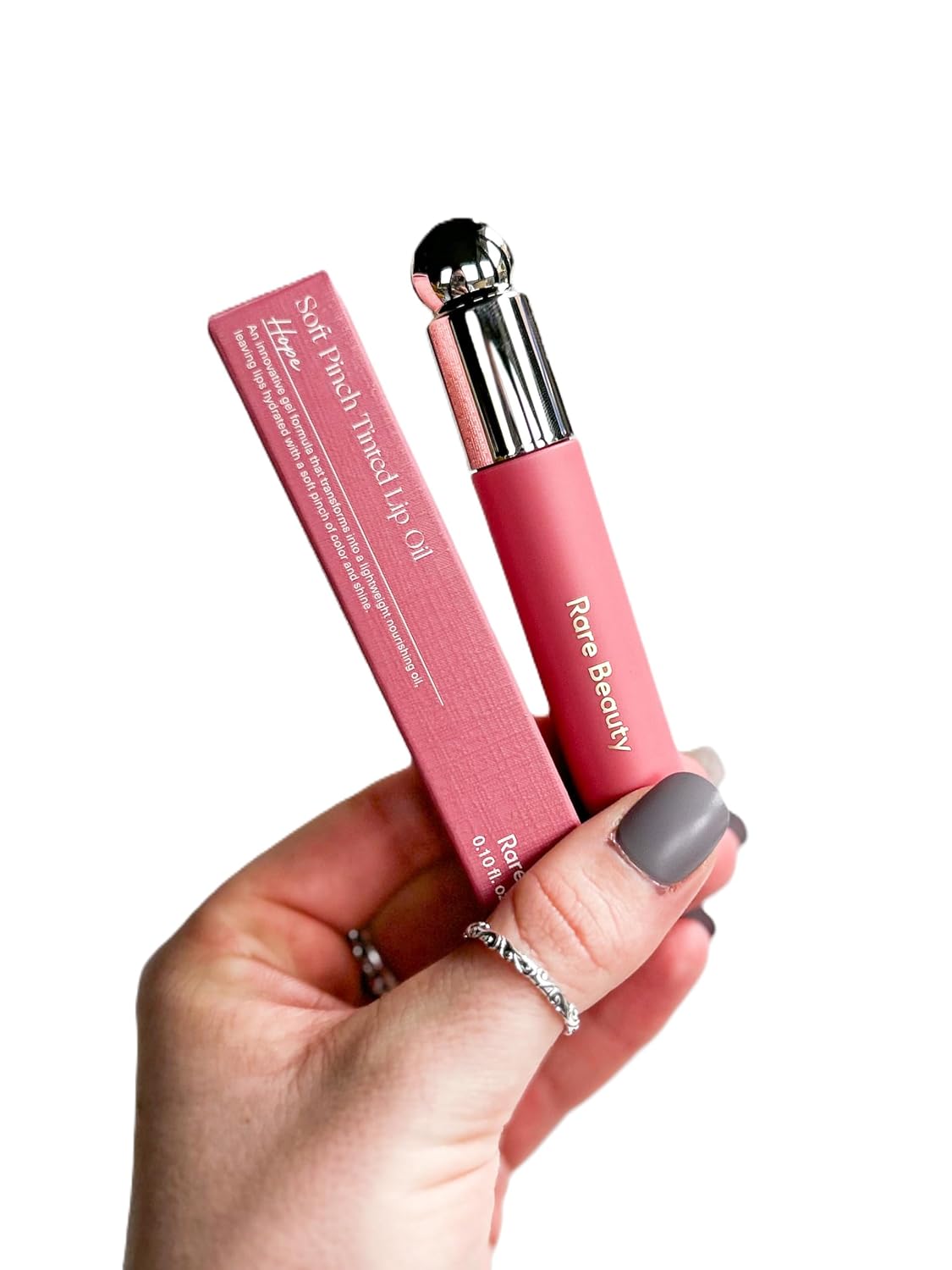 Buy now Rare Beauty by Selena Gomez Soft Pinch Tinted Lip Oil Hope at indiglob india