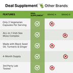DEAL SUPPLEMENT 14-in-1 Irish Sea Moss Complex, 240 Veggie Capsules