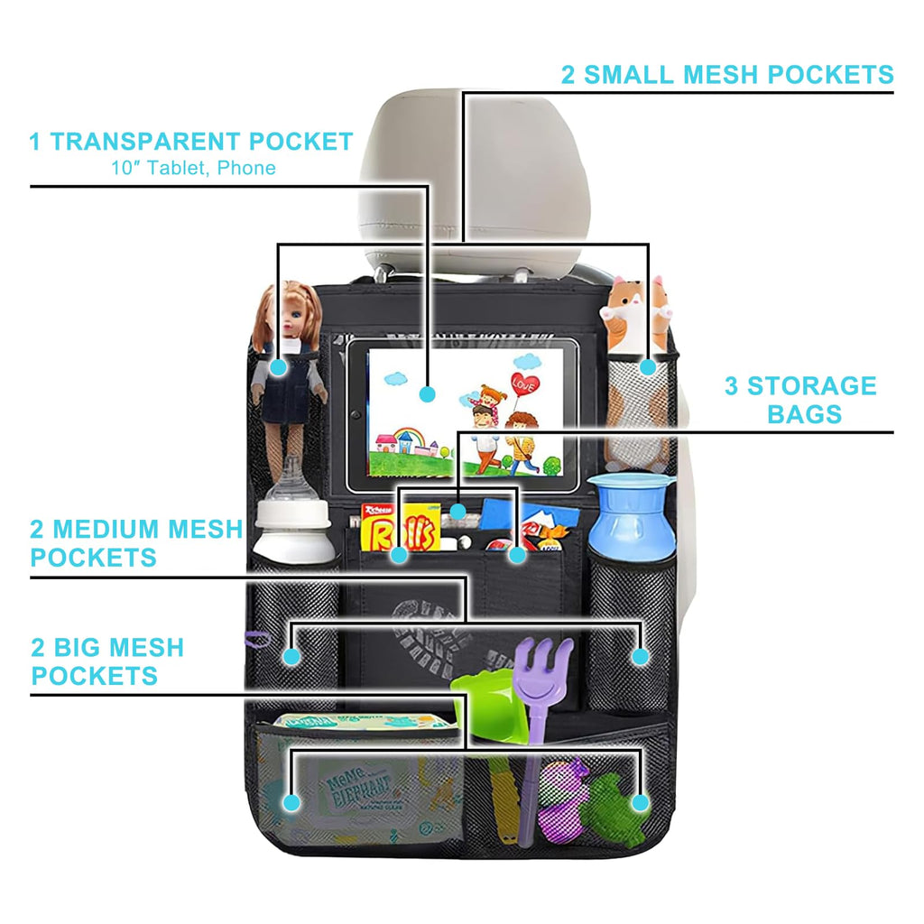 Matenf Backseat Car Organizer with 9 Storage Pockets