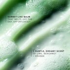 Buy now Farmacy Makeup Remover Cleansing Balm - Green Clean Waterproof Makeup Remover + Oil Based Cleanser - Gentle Exfoliating Double Cleanser - Melts From Balm to Milky Lather (100ml) at indiglob india
