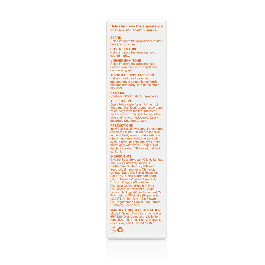 Bio-Oil Fragrance-Free Body Oil Serum for Scars & Stretch Marks, 6.7 fl oz | Dry Skin Moisturizer, Rosehip & Chamomile Oils, Scar Treatment, Stretch Mark Oil, Sensitive Skin Safe, Face and Body