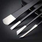 Buy now Pedicure Knife Set, 4Pcs Professional Stainless Steel Ingrown Toenail Knife Tools with Storage Bag Nail Knives Cuticle Remover for Feet Ingrown Toe Nail Correction Pedicure Tools Kit at indiglob india