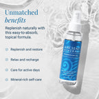 Ancient Minerals Magnesium Oil Spray, Zechstein Chloride, 8oz | Pure Zechstein magnesium chloride topical spray for skin. Fast-absorbing magnesium mist. 8 fl oz.