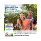 Advanced Prebiotics & Probiotics for Women & Men, 30 Capsules | Digestive Enzymes, L. Reuteri, Inulin Fiber for Immune, Digestive and Gut Health Support - Non-GMO, Gluten-Free, Dairy-Free