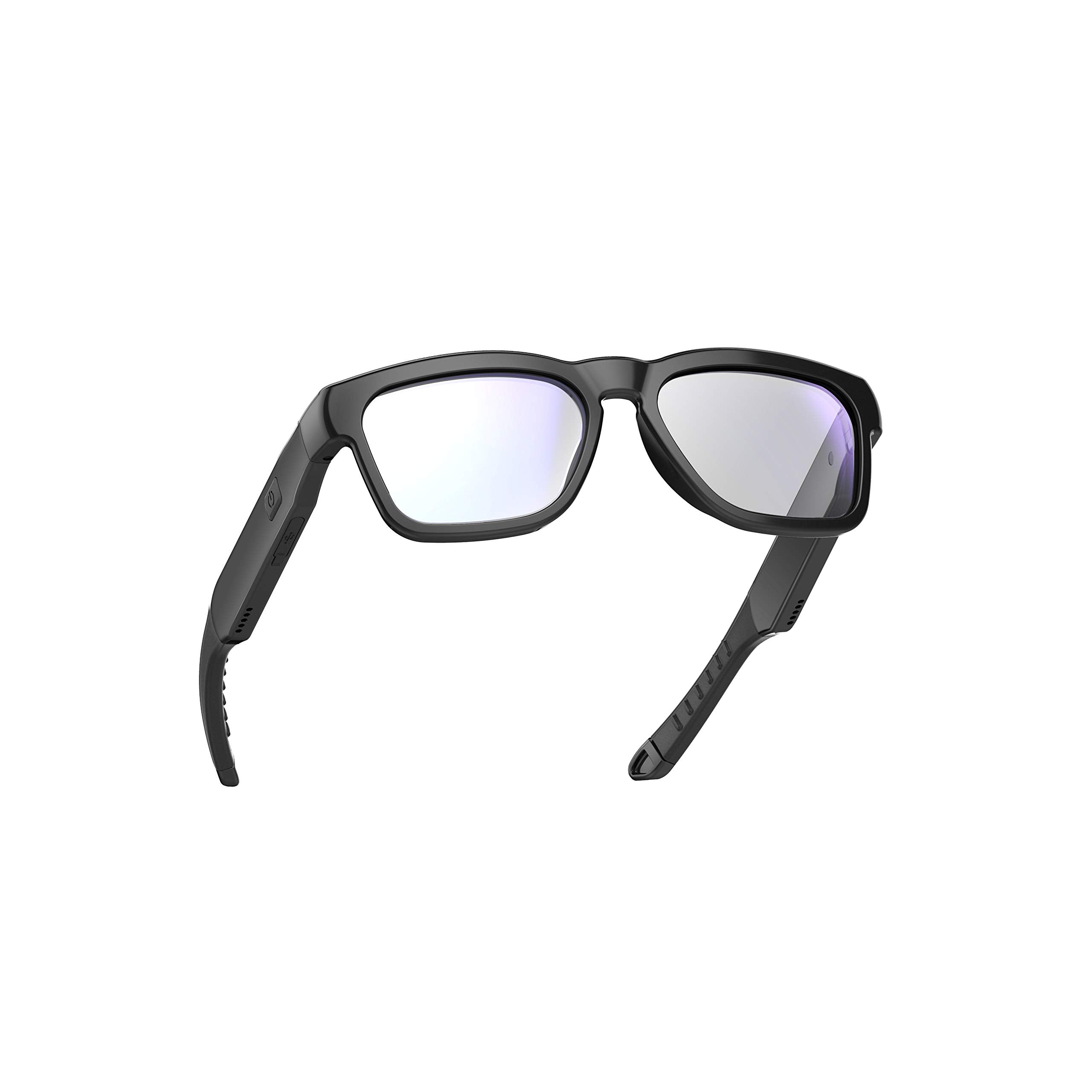 Buy now OhO Smart Glasses, Audio Glasses With Bluetooth Speaker,Reading Glasses With Voice Control and Open Ear,(Men/Women) Black Frame-blue Light Blocking Lens(classic) at indiglob india