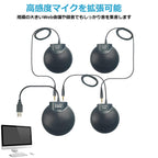 Buy now Sound Tech CM-1000USB Table Top Conference Meeting Microphone with Omni-Directional Stereo USB at indiglob india