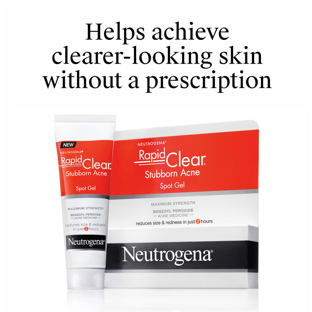 Neutrogena Rapid Clear Stubborn Acne Spot Treatment Gel, 1 oz