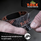 Buy now T-REX Ferociously Strong Repair Tape, Sticks to Wet Surfaces, All Weather and UV Resistant, 1.88" x 9 Yards, Clear, 1-Roll (241535) at indiglob india