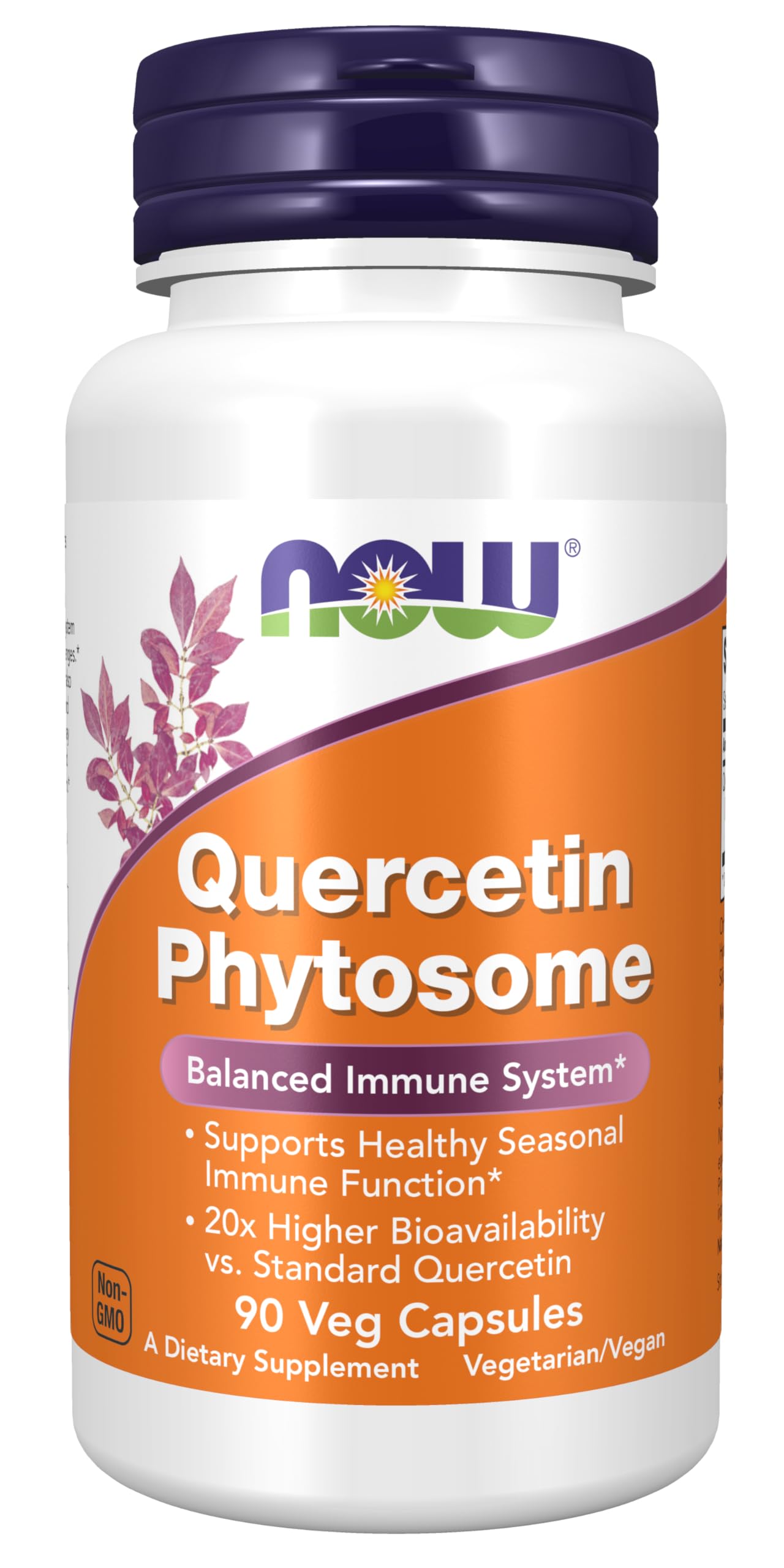 Buy now Now Foods Supplements, Quercetin Phytosome 250mg, Balanced Immune System, 90 Vcaps at indiglob india