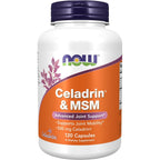 Buy now NOW Foods Supplements, CeladrinÂ® & MSM, 500 mg of CeladrinÂ®, Advanced Joint Support*, 120 Capsules Default at indiglob india