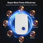 2026 Upgraded Ultrasonic Repeller, Pest Control Mouse Repellent for Roach, Rodent, Mice, Spider, Bugs, Mosquito Electronic Plug in Rodent Repellent 6 Packs