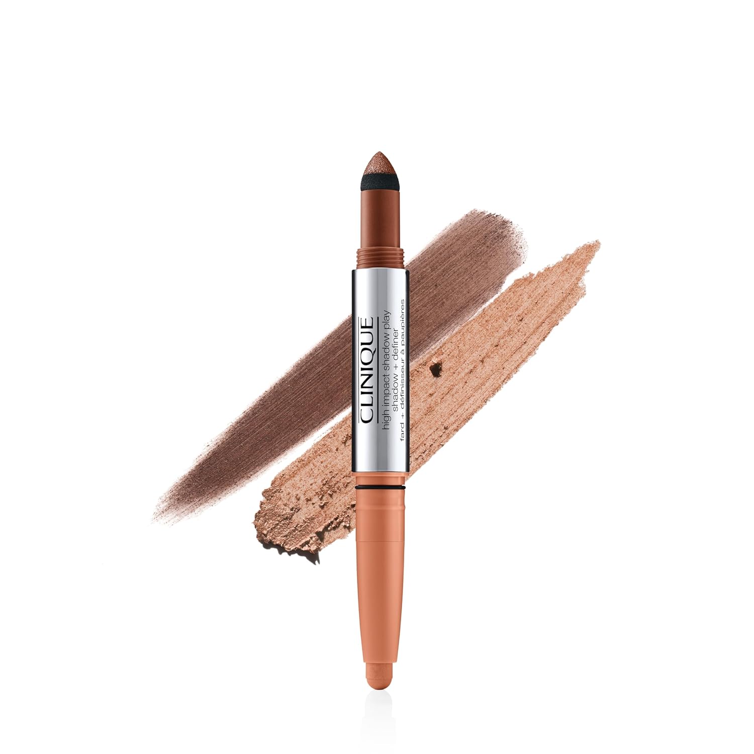Buy now Clinique High Impact Shadow Play Shadow + Definer | Eyeliner + Eyeshadow | Crease Proof, Water Resistant + Safe For Sensitive Eyes 05 Flame And Ember at indiglob india