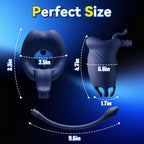 Male Masturbator Sex Toys for Men with Detachable Butt Plug