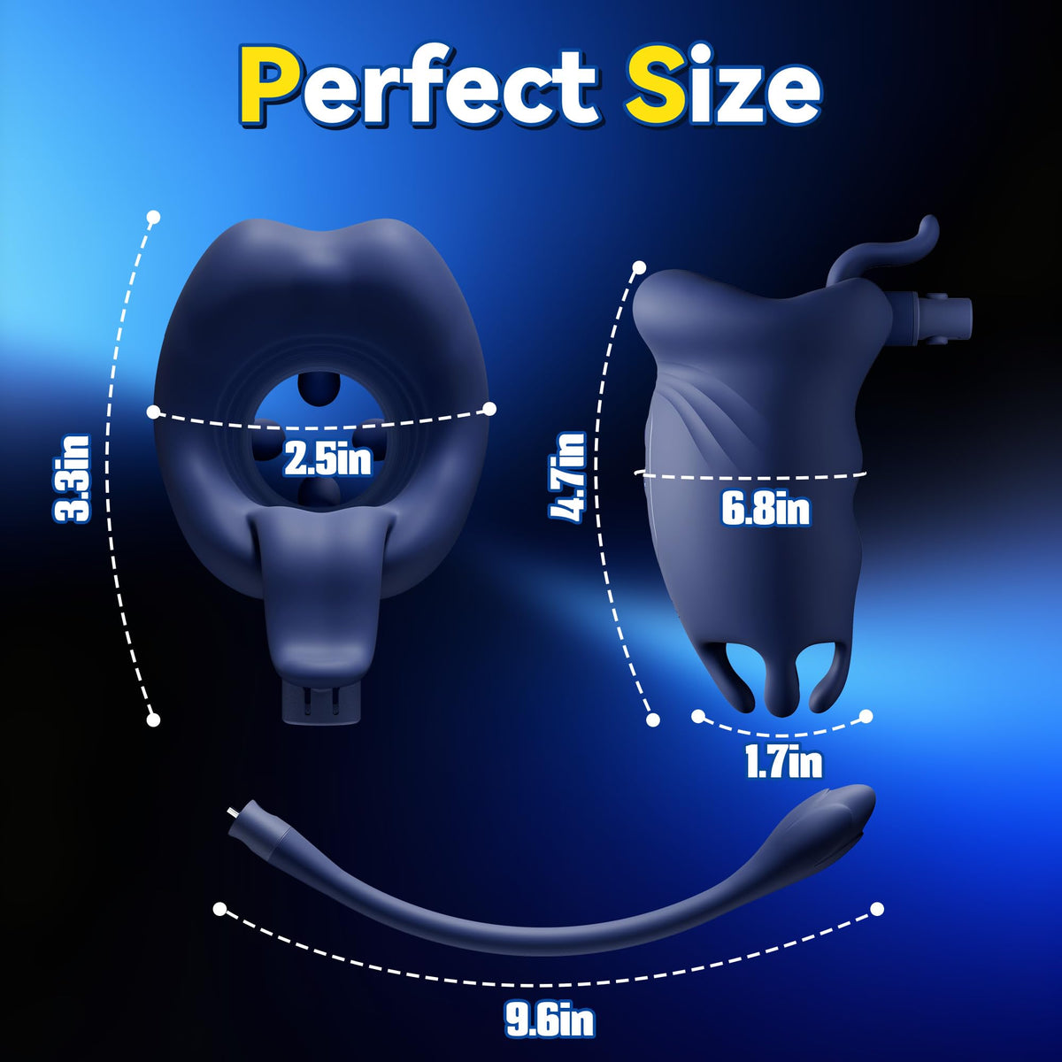 Male Masturbator Sex Toys for Men with Detachable Butt Plug