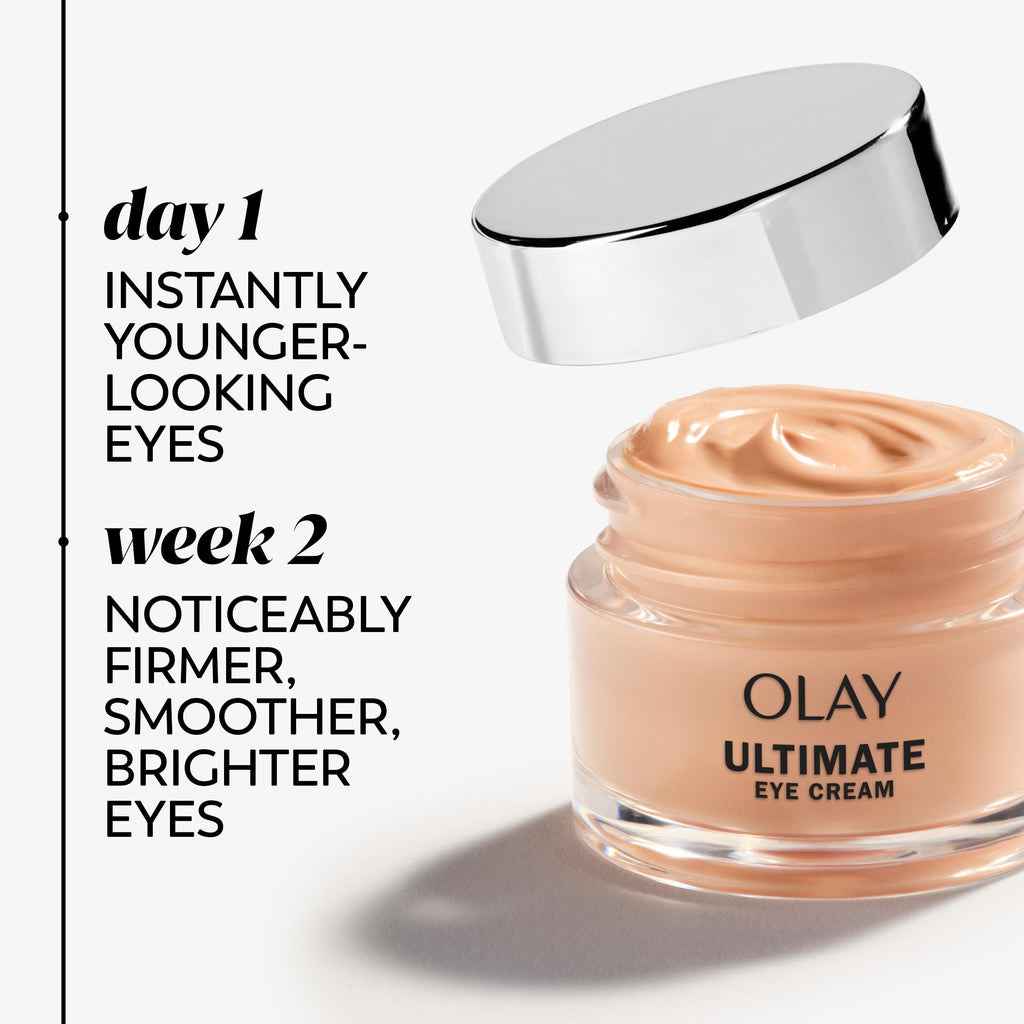 Buy now Olay Eyes Ultimate Eye Cream for Dark Circles, Wrinkles and Puffiness, 13 ml (0.4 fl. oz.) at indiglob india