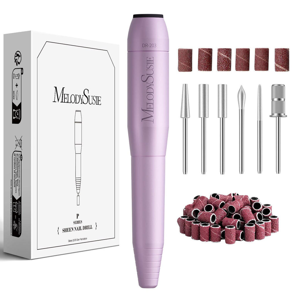 Buy now MelodySusie Pen-Shaped Portable USB Nail Drill, PC120I 20000RPM Electric Nail File with Compact Design for All Nail Care, Manicure Polishing, Shaping & Gel Removal at Home for Beginners at indiglob india