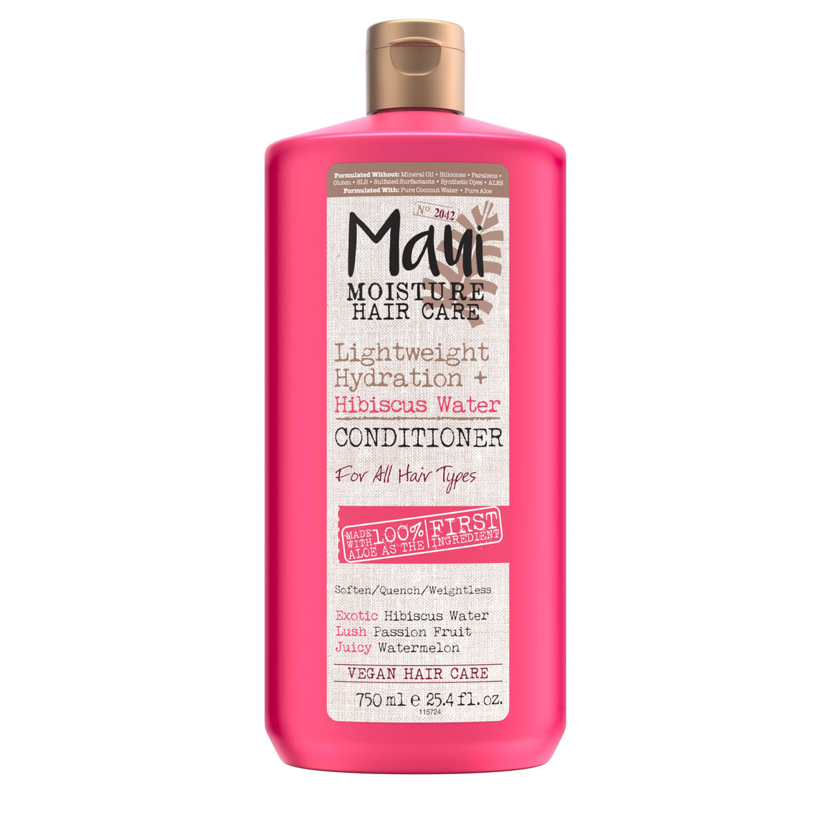 Maui Moisture Lightweight Hydration+ Hibiscus Water Conditioner, 25.4 fl oz