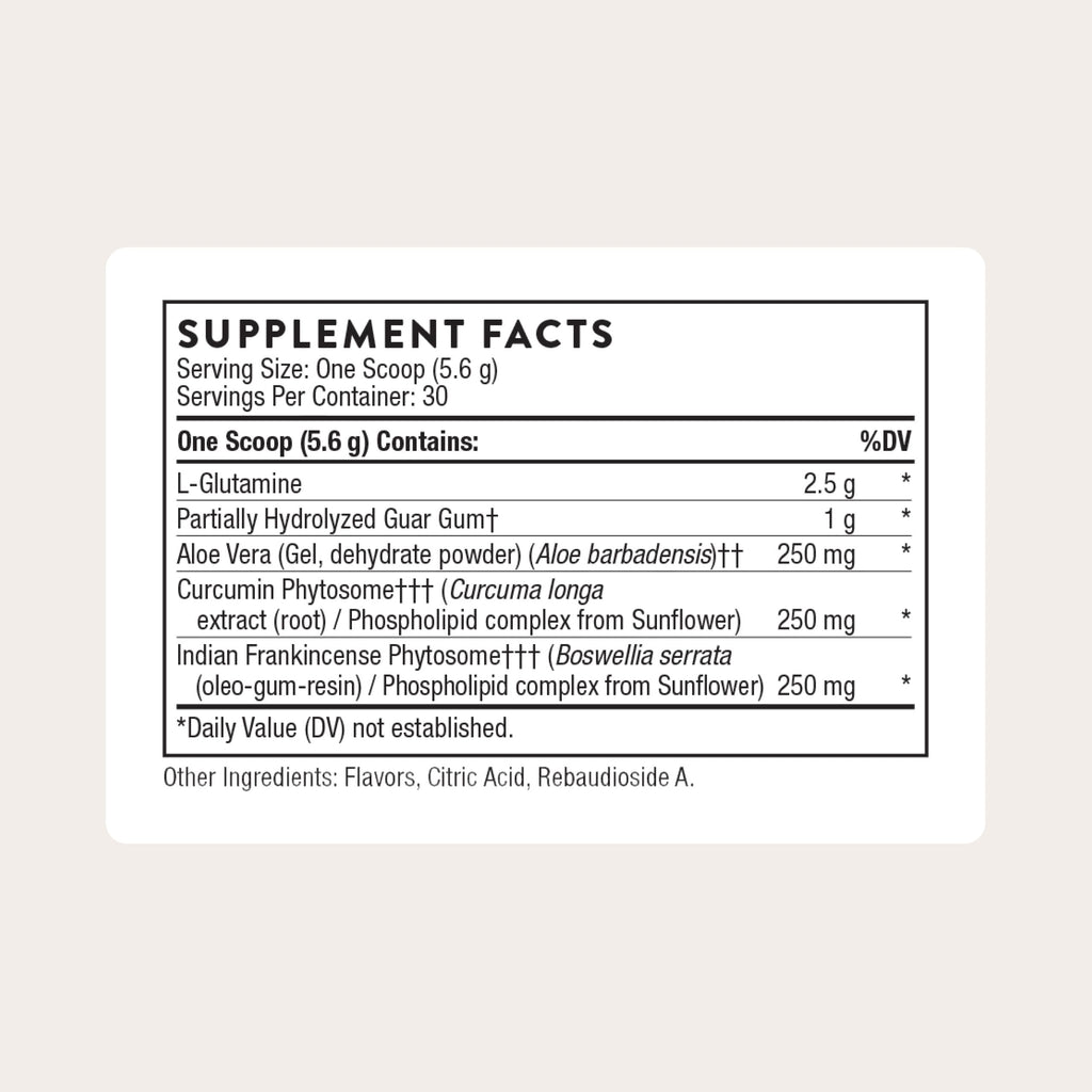 THORNE - Leaky Gut Support (Formerly EnteroMend) - Gut Health Supplement - Supports Optimal Digestive Function & Bowel Regularity* - NSF Certified for Sport - Orange Vanilla Flavor - 30 Servings