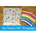 700 Pcs Colored Dot Stickers 3/4 Inch Circle Stickers Color Coding Labels