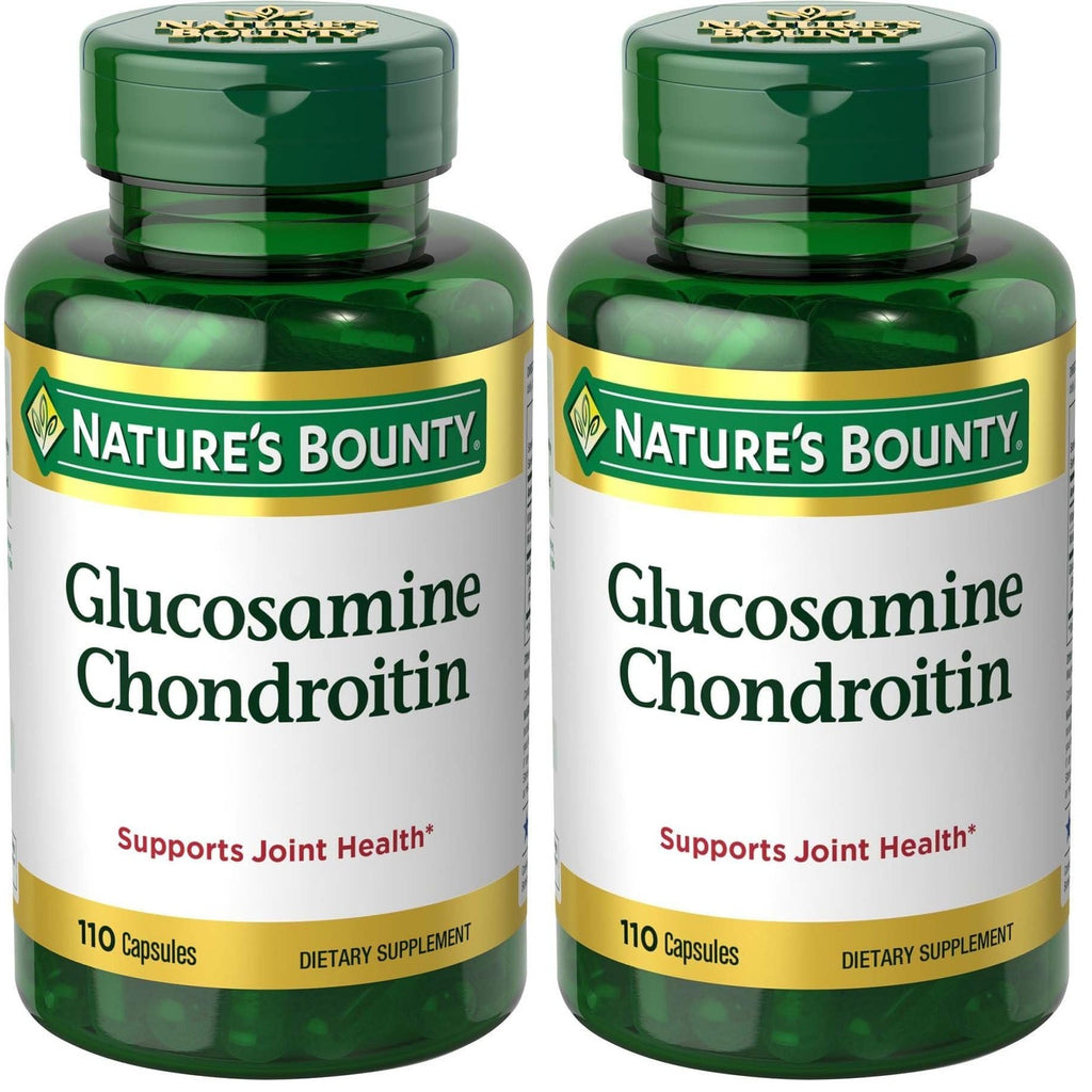 Nature's Bounty Glucosamine Chondroitin Pills and Dietary Supplement