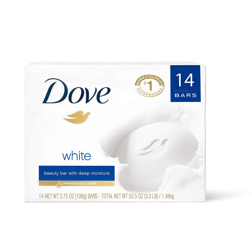 Buy now Dove Beauty Bar Soap Original 24 Count for Soft, Smooth Skin, with 1/4 Moisturizing Cream 3.75 oz at indiglob india