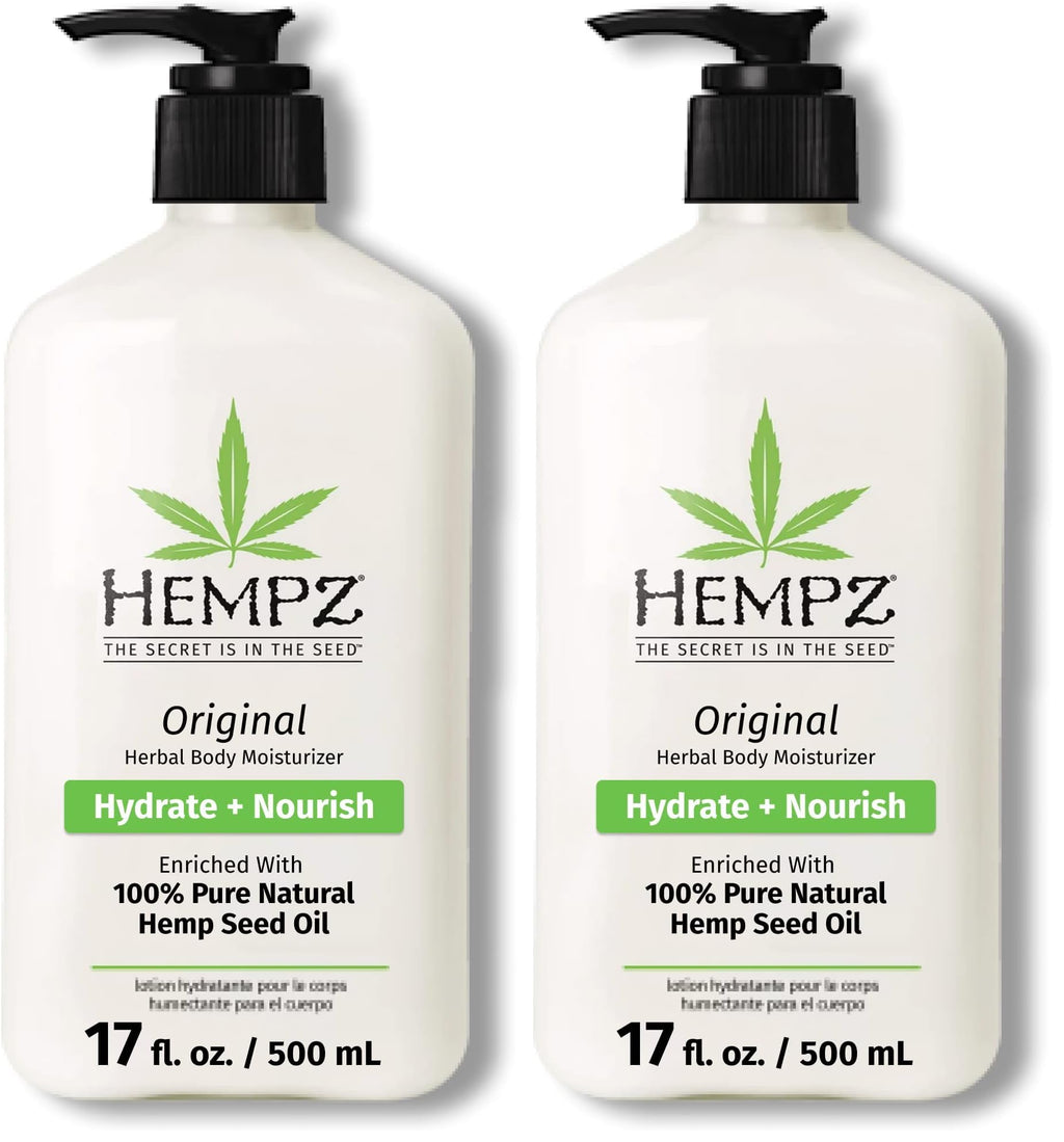 Buy now Hempz Original, Natural Hemp Seed Oil Body Moisturizer with Shea Butter and Ginseng, Original Scent, Floral Banana, 17 Fl.Oz ( Packaging may vary ) at indiglob india
