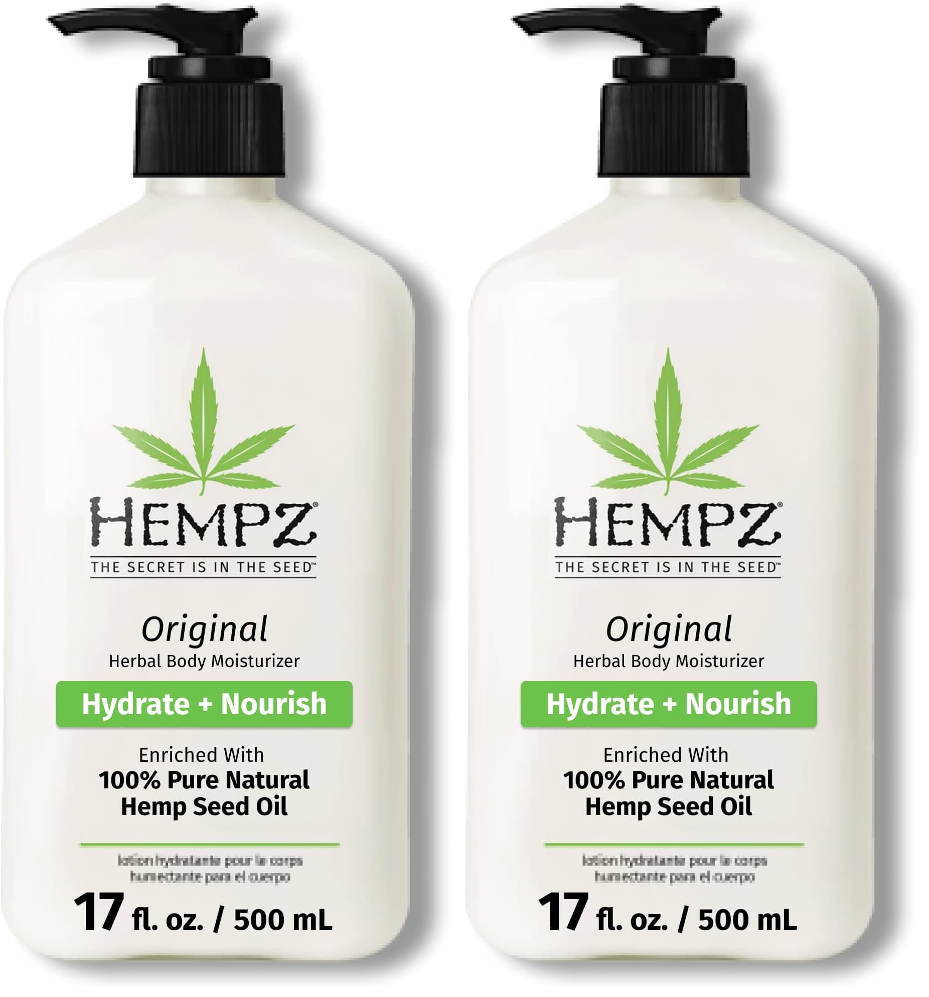 Buy now Hempz Original, Natural Hemp Seed Oil Body Moisturizer with Shea Butter and Ginseng, Original Scent, Floral Banana, 17 Fl.Oz ( Packaging may vary ) at indiglob india