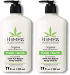 Buy now HEMPZ Triple Moisture Body Moisturizer, 17 Oz â€“ Hydrating Lotion Rich with Minerals, Vitamin C, & Hempseed Oil to Nourish & Repair Extremely Dry or Sensitive Skin for Body at indiglob india