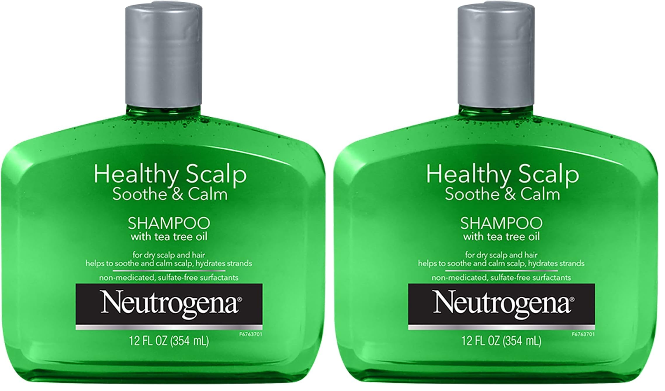 Buy now Neutrogena Soothing & Calming Healthy Scalp Shampoo to Moisturize Dry Scalp & Hair, with Tea Tree Oil, pH-Balanced, Paraben-Free & Phthalate-Free, Safe for Color-Treated Hair, 12 fl oz 12 Ounce (Pack of 2) at indiglob india