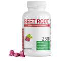 Bronson Beet Root Extra Strength, Non-GMO, 250 Vegetarian Tablets | Gluten-Free, Soy-Free, GMO-Free, Easy To Swallow