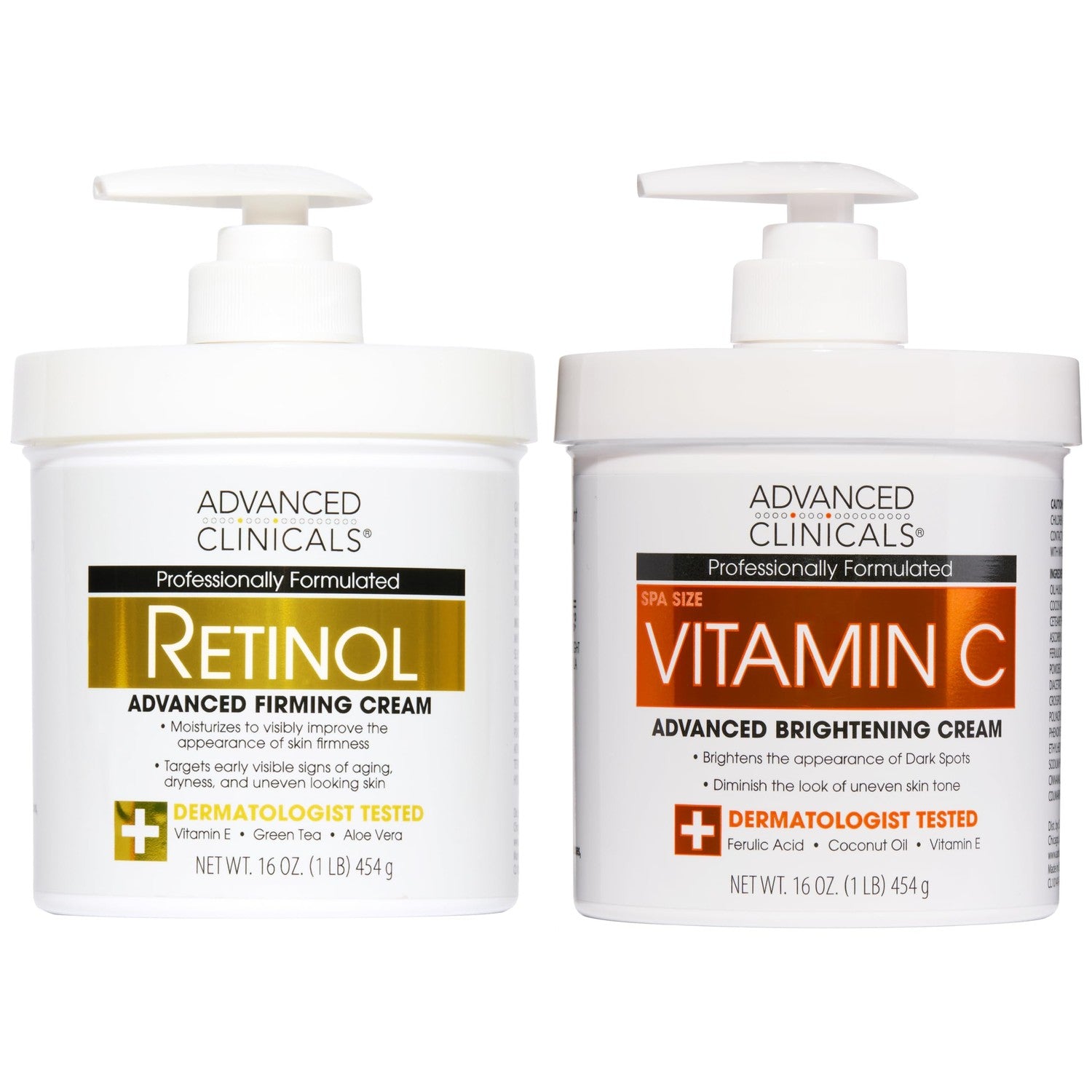 Buy now Advanced Clinicals Vitamin C Cream Visibly Brightening Body Lotion | Vitamin C Moisturizer Skin Care Body Cream For Women & Men Helps Visibly Improve Look Of Dark Spots & Uneven Skin Tone, 2-Pack at indiglob india