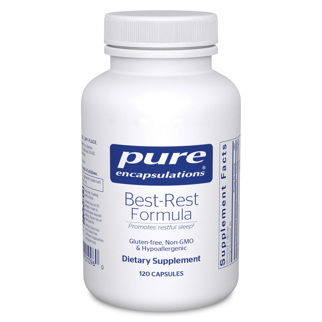 Pure Encapsulations Best-Rest Formula, 60 Capsules | Supports Restful Sleep, for Relaxation*, Restful Sleep Supplement, Non-GMO and Vegan
