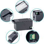C9345 Ink Maintenance Box Replacement for WF-7840 ET-16650 ET-16600 ET-8550 ET-5850 ET-5880 ET-8500 WF-7820 WF-7310 ET-5800 EC-C7000 ST-C8000 ST-C8090 Printers (C12C934591/PXMB9/C9345)(2 Packs)