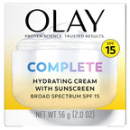 Buy now Olay Face Moisturizer Complete All Day UV Moisture Cream with Sunscreen SPF 15, Normal Skin, 2 Fl Oz (Pack of 3) at indiglob india