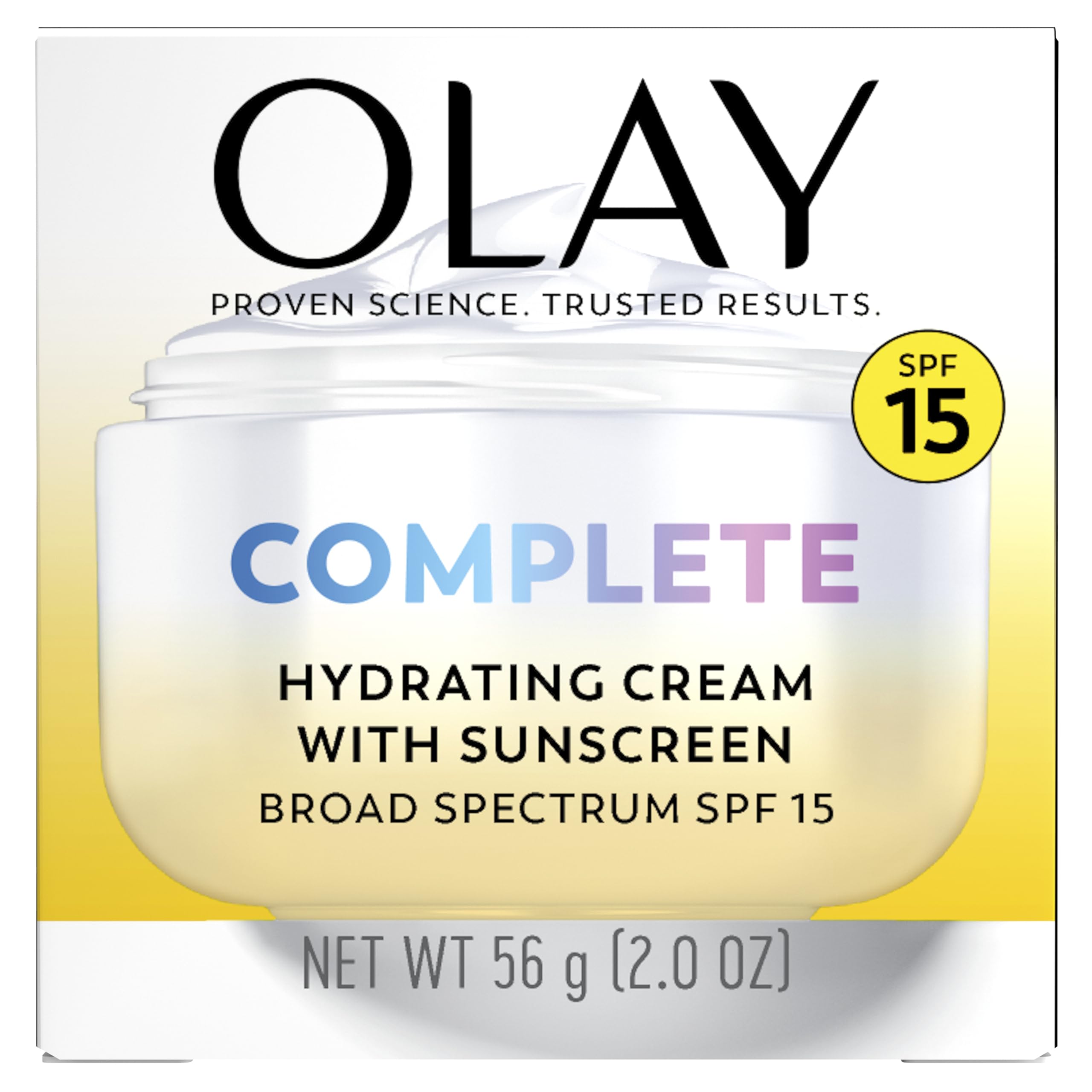Buy now Olay Face Moisturizer Complete All Day UV Moisture Cream with Sunscreen SPF 15, Normal Skin, 2 Fl Oz (Pack of 3) at indiglob india