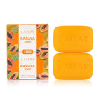 Buy now Papaya Exfoliating Soap, Hydrating Face Moisturizer with Niacinamide, Shea Butter and Aloe Vera, Even Skin Tone Body Cleansing Bar - Sensitive Skin Soap, Vegan, 3.52 oz (2 Bars) at indiglob india