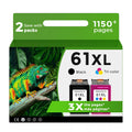 61XL Ink Cartridge Compatible for HP Ink 61 XL Black Color Combo 5530 4500