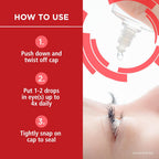 Buy now Rohto Max Strength Redness Reliever, Lubricant Eye Drops, Fast, Cooling Relief for Red, Dry, Itchy Eyes, Redness and Dryness Symptom Relief, Soothing Eye Drops, 0.4 fl oz Bottle at indiglob india