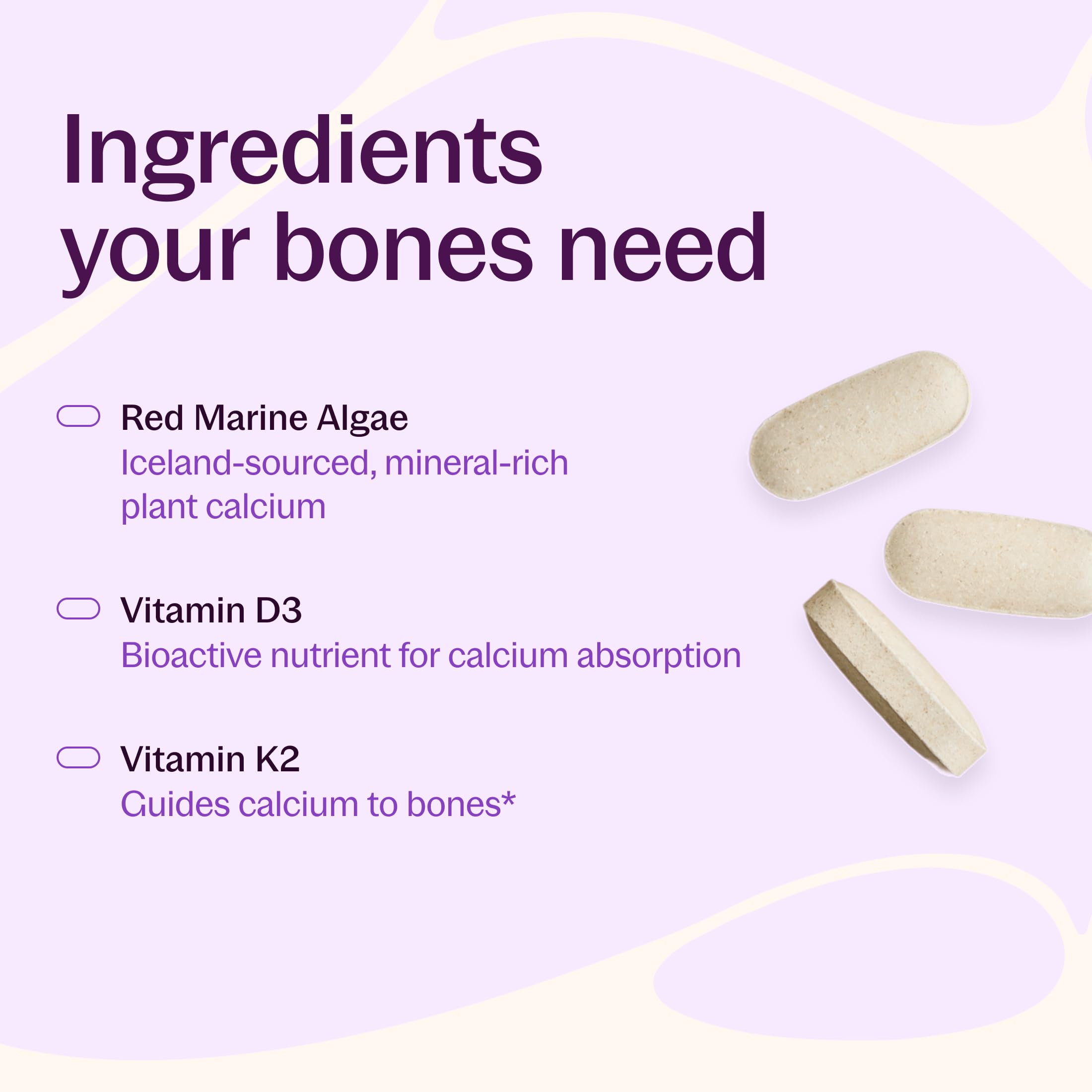New Chapter Bone Strength Take Care Supplement, 120 Slim Tablets | Clinically Studied Plant Calcium from Red Marine Algae for Bone and Heart Health, Vegan, Organic and Gluten Free