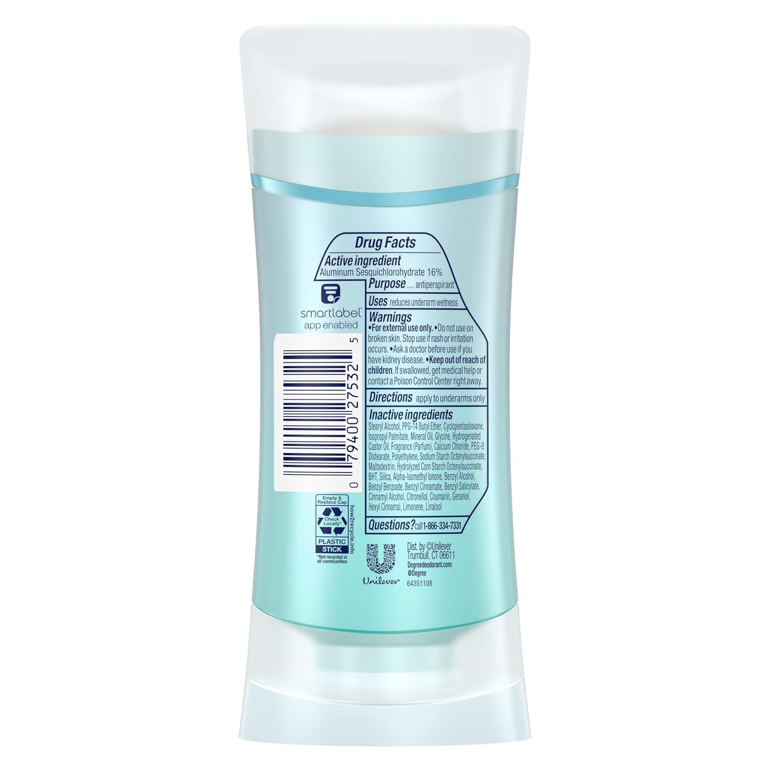 Buy now Degree Advanced Protection Antiperspirant Deodorant Sheer Powder for 72-Hour Sweat & Odor Control for Women, with Body Heat Activated Technology, 2.6 oz at indiglob india
