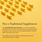 Serovital Renewal Complex - Anti Aging Supplements - Amino Acids - Peptides - Improved Energy and Immunity, Better Deeper Sleep, 30-Day Supply