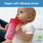 Dr. Brown's Milestones Insulated Sippy Cup, Pink, 2-Pack