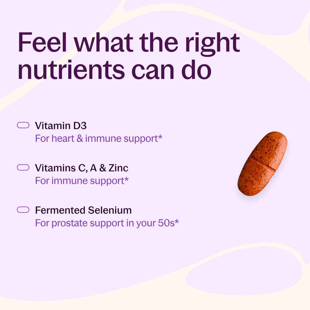 New Chapter Every Man's One Daily 55+ Multivitamin, 72 Tablets | Eyesight, Immune System and Cellular Energy Support with Astaxanthin and Saw Palmetto, Gluten Free and Vegetarian