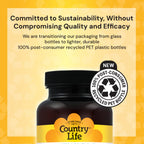 Country Life Target-Mins Calcium Magnesium Potassium, 180 Tablets | 500 mg calcium, 500 mg magnesium and 99 mg potassium per 2-tablet serving; certified gluten-free