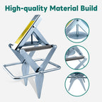 2 Pack Mole Traps,Galvanized Steel Scissor Trap,Reusable Mole Trap Killer,Easy Set Trap for Lawns
