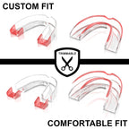 Anti Grinding Guard – Small Size for Women - Comfortable, Custom Fit, Non-Bulky, Moldable – (4) Teeth Grinding Guards & Case – Mouth Guard for Teeth Grinding, Woman Size - Small