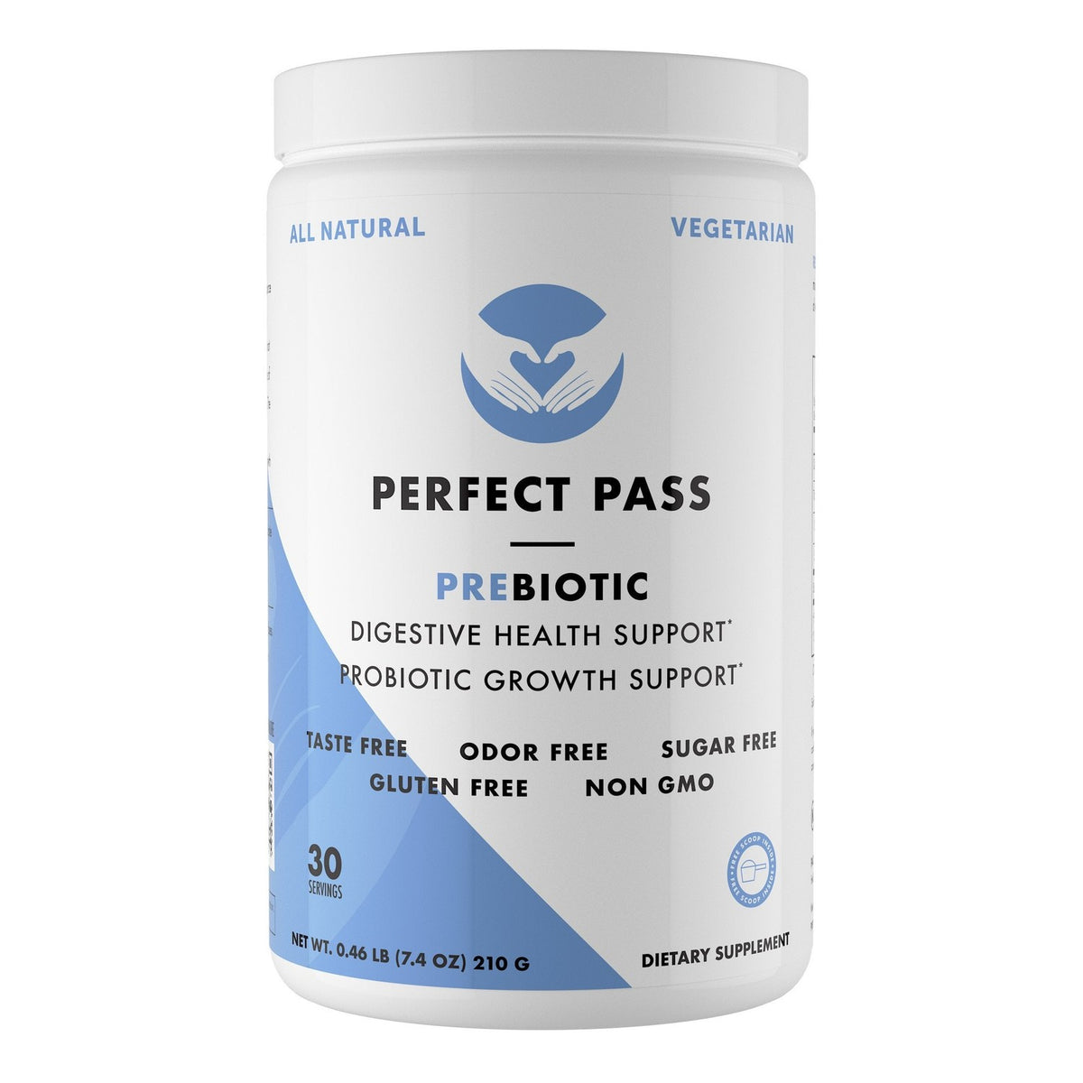 PERFECT PASS Prebiotic PHGG Partially Hydrolyzed Guar Gum 100% Natural