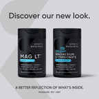 Sports Research® Magnesium L-Threonate 2000mg w/Magtein®, 90 Count | 2000mg/144mg Elemental Mag per Serving - Brain & Sleep Support - Vegan, Non-GMO, Gluten-Free