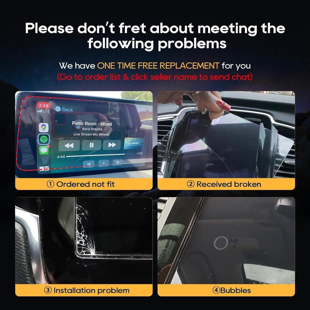 Buy now LFOTPP 2016-2018 Volvo V90 XC90 S90 Sensus 8.7 Inch Car Navigation Screen Protector,9H Tempered Glass Infotainment Screen Center Touch Screen Protector Anti Scratch High Clarity at indiglob india