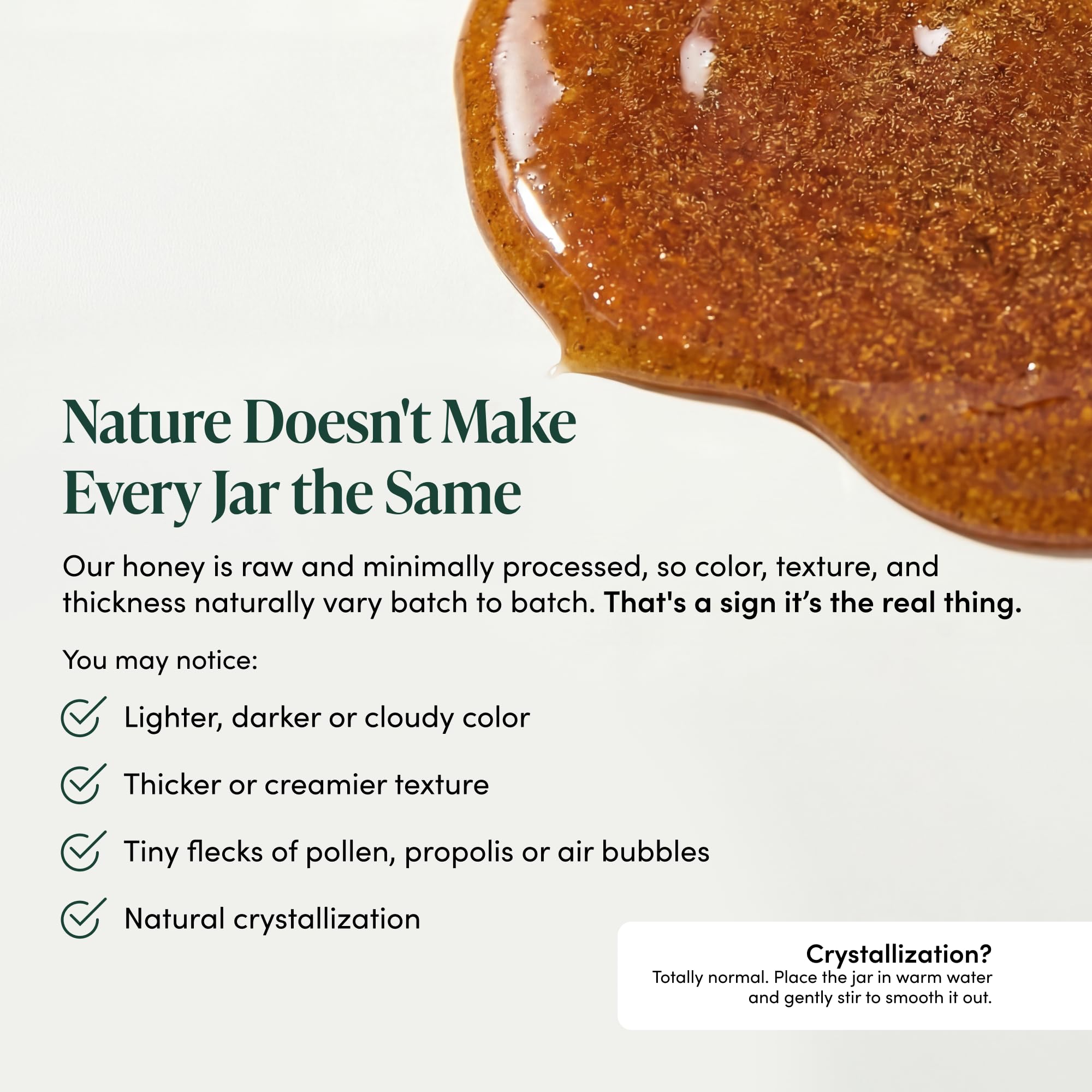 Beekeeper's Naturals Superfood Honey w/ Royal Jelly, Bee Pollen, 11.6 oz | Bee Pollen, Royal Jelly, Propolis, Natural Energy & Immune Support